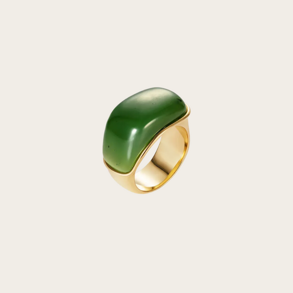 Fernando Jorge Oblong Nephrite Jade Ring