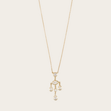 Jacquie Aiche Sophia Round Chandelier Necklace