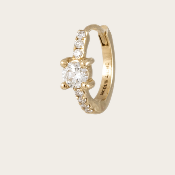 Jacquie Aiche Sophia Small  Mini Hoop