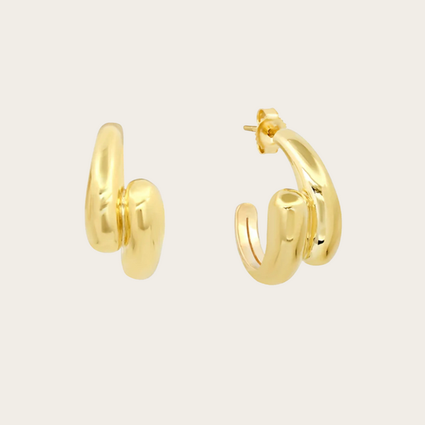 Jennifer Meyer Small Double Dome Hoops