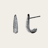 Eva Fehren  Claw Studs with White Diamonds