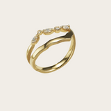 Milamore Kintsugi Float Diamond Ring