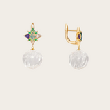 Noor Fares Pentagram Dormeuse Earrings