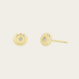 Zoe Chicco Small Diamond Nugget Studs