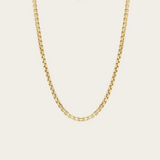 Zoe Chicco Large Box Chain Necklace