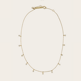Zoe Chicco 11 Dangling Diamonds Necklace