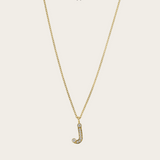 Sophie Bille Brahe Simple Letter J Necklace