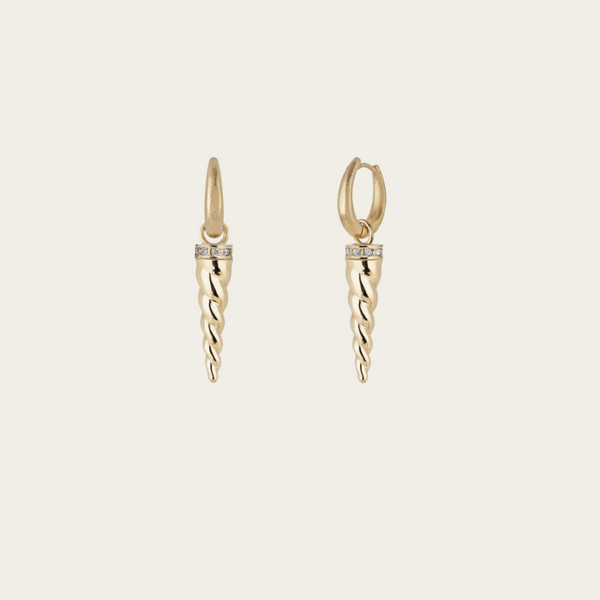 Venyx Gold Reem Drop Earrings