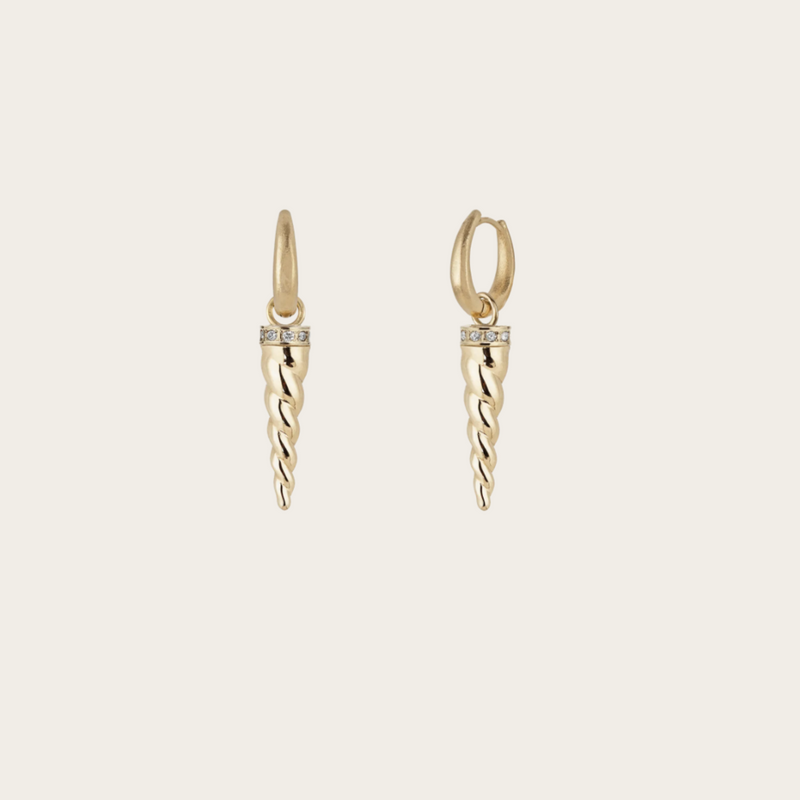 Venyx Gold Reem Drop Earrings