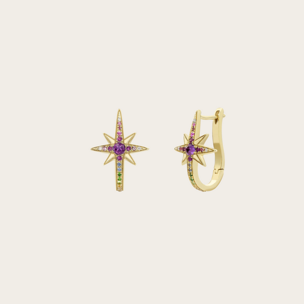 Venyx Star Rainbow Theiya Earrings