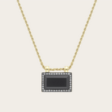 Venyx Noir Tablet 2 Necklace with Black Onyx