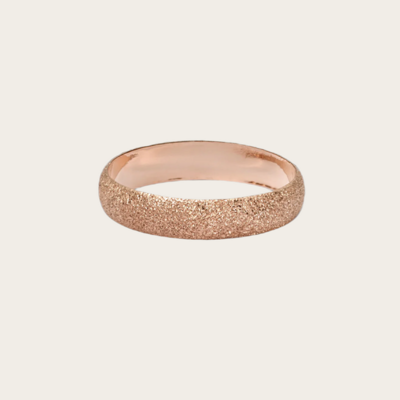 Carolina Bucci Flat Ring Florentine Finish