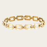 Shay Solid Geo Flat Link Bracelet