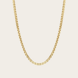 Zoe Chicco Medium Box Chain Necklace