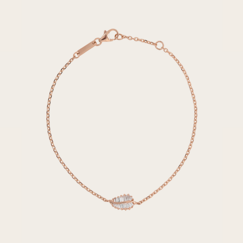 Anita Ko Small Palm Leaf Bracelet