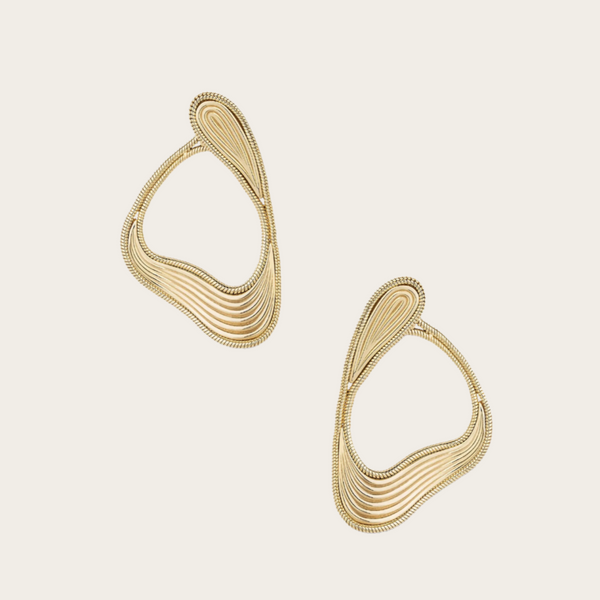 Fernando Jorge Stream Lines Loop Earrings