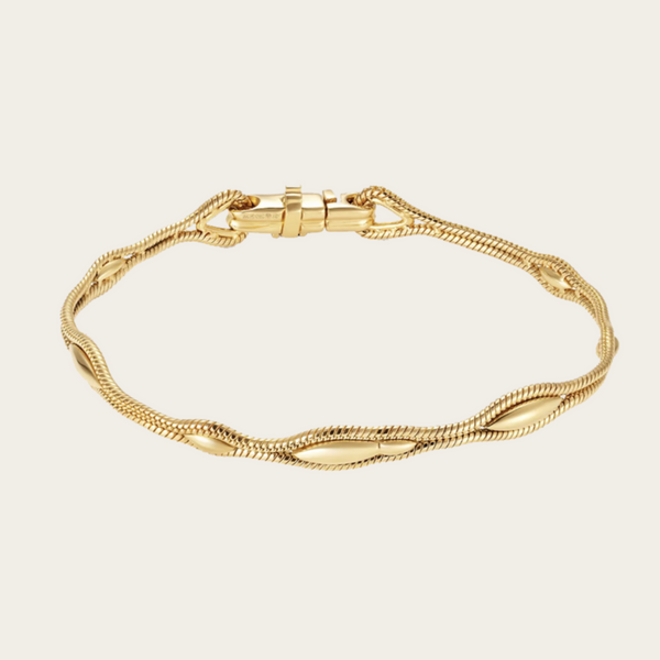 Fernando Jorge Fluid Gold Thick Bracelet