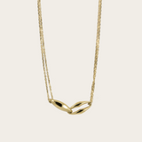 Ascher 2 Link Bubble Chain Necklace