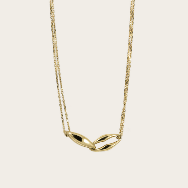 Ascher 2 Link Bubble Chain Necklace
