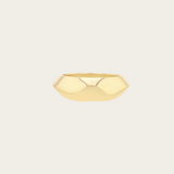 Lizzie Mandler Liquid Gold Crescent Ring