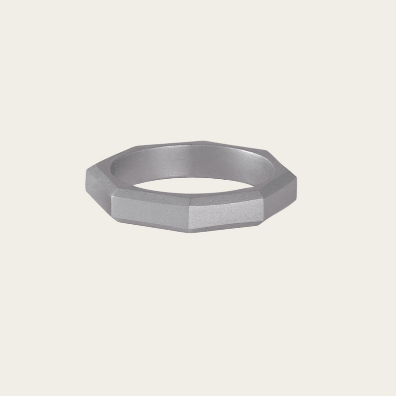 Ascher Matte Brushed Celestial Ring