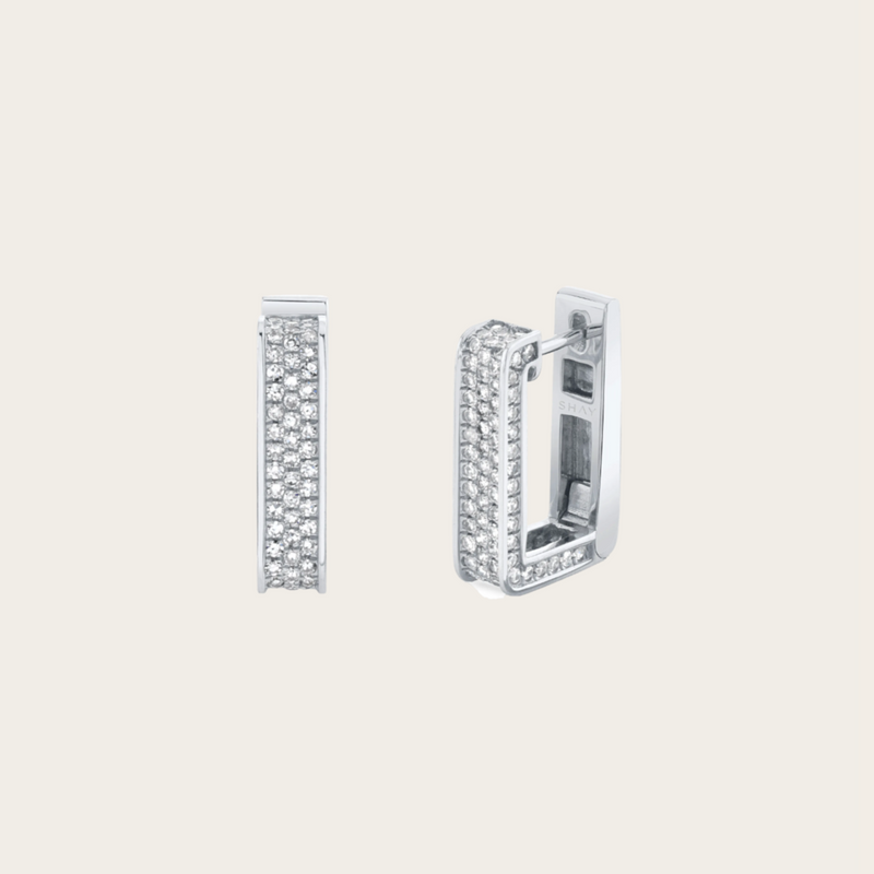 Shay Diamond Pave Baby Deco Link Huggies