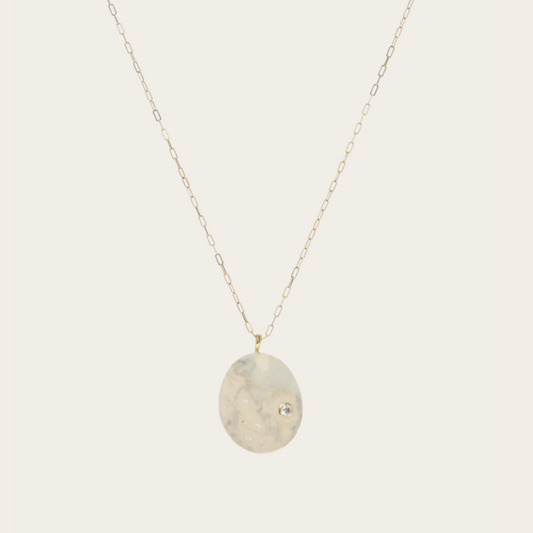 CVC Stones Daisy Necklace