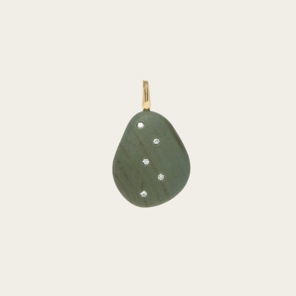 CVC Stones Matcha Charm