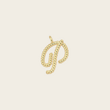 Ascher Small Knotical Letter Pendant