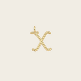 Ascher Small Knotical Letter Pendant