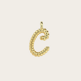 Ascher Small Knotical Letter Pendant