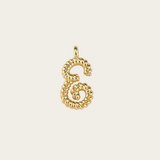 Ascher Small Knotical Letter Pendant