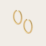 Anita Ko Zoe Braided Hoops