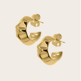 Lizzie Mandler Small Wave Hoops