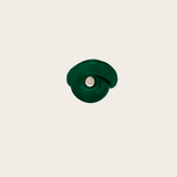Bea Bongiasca SS Glossy Emerald Green Enamel Tarallo Ring