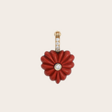 Joanna Dahdah Love Pendant Burgundy