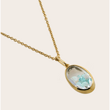 Moritz Glik Core Oval Paraiba Kaleidoscope Shaker Necklace