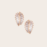 Anita Ko Small Palm Leaf Diamond Studs