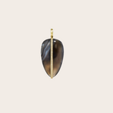 By Pariah XL Diamond Pave Pebble Pendant with Botswana Agate