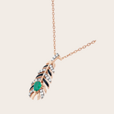 Joanna Dahdah Feather Necklace