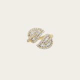 Anita Ko Small Leaf Ring