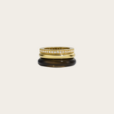 By Pariah Classic Pinky Stack of 3 Rings
