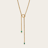 Lito Knot Me Over Diamond Necklace