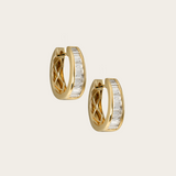 Anita Ko Diamond Baguette Meryl Huggies 1.3cts 18k