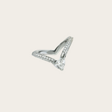 Shay Diamond Heart Chevron Pinky Ring