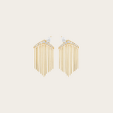 Joanna Dahdah YG Short Fringe Earrings 0.56ct 18k