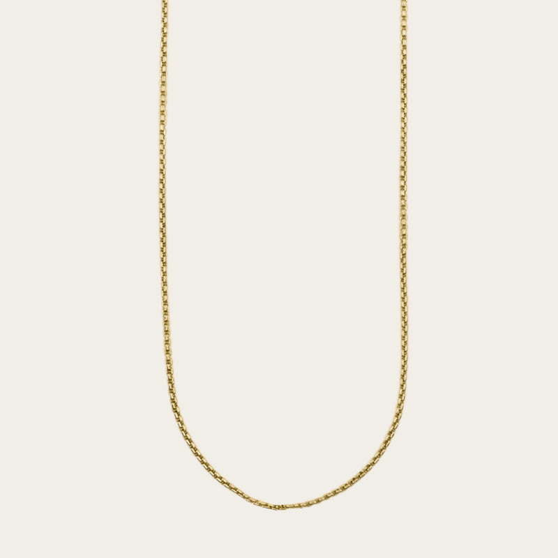 Zoe Chicco XS Box Chain Necklace
