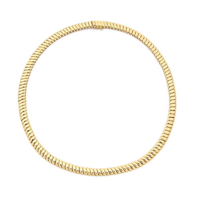 Anita Ko YG Plain Zoe Necklace 18k