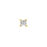 Jennifer Meyer YG Diamond Stud 18k