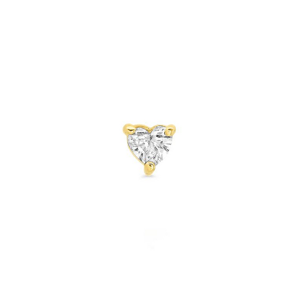Jennifer Meyer YG Diamond Stud 18k